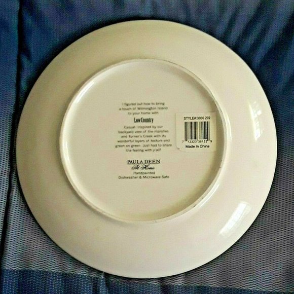 PAULA DEEN at Home - Low Country 8" Salad Plate - Picture 2 of 3